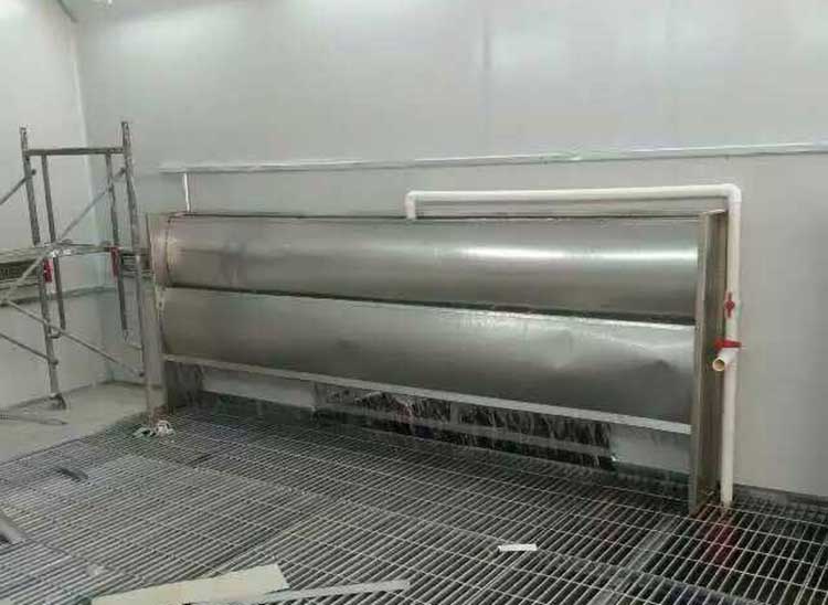 水簾噴漆房由哪幾部分構(gòu)成？